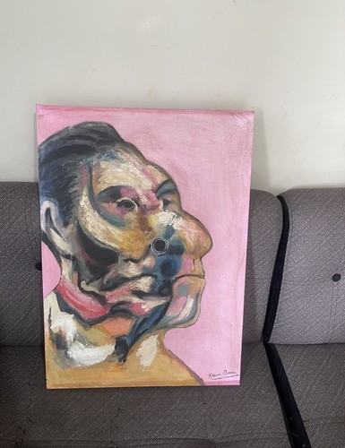 Francis bacon dipinto olio - francis,