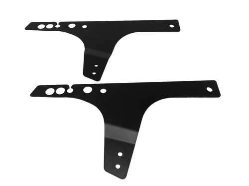 Supporti sissy bar - neri, per