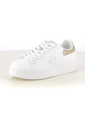 Sneakers stringate donna oro