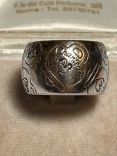 ANELLO FASCIA CHANTECLER ARGENTO 925 VINTAGE