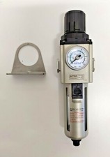 FILTRO RIDUTTORE (REGOLATORE) DI PRESSIONE ARIA COMPRESSA 1/4"  0-9 bar AIRTAC