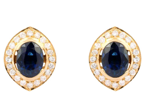 Orecchini bottone oro - orecchini, a