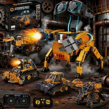 Tecnica Robot Telecomandato Giocattolo da Costruzione Bambini, Set Robotica Kit Giocattolo