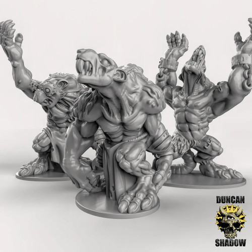 Orco popolare ratto miniatura