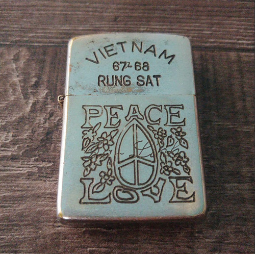 Zippo vintage guerra vietnam - zippo,