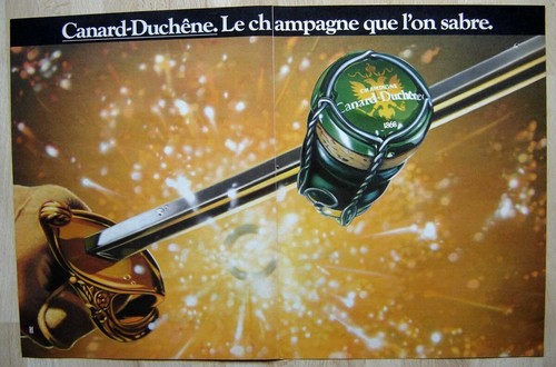 Publicité papier champagne - publicité,