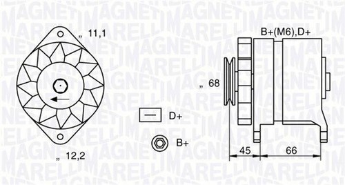 Magneti marelli 063321112010 - magneti,
