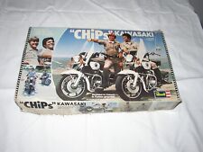 CHiPs Kawasaki KZ900 KZ1000 Motorbike Model Kit - Revell 1980 n. 7800 - Completo