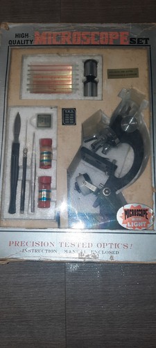 Microscopio epoca conservato - microscopio, d'epoca