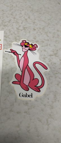 Gabel pantera rosa - gabel, adesivo