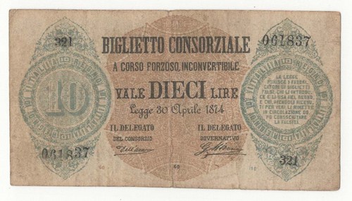 Falso epoca lire - d’epoca, 10