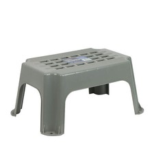 Monopasso Qualità Durevole Forte Poli Plastica Caravan Casa Camper GRIGIO