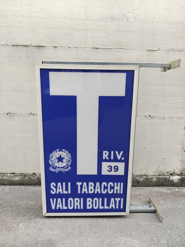 Insegna luminosa bifacciale - , t