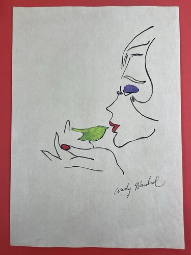 Andy warhol drawing - (handmade),