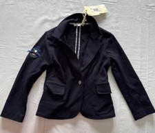KENZO~Blazer in jersey blu navy per bambina età 8 anni