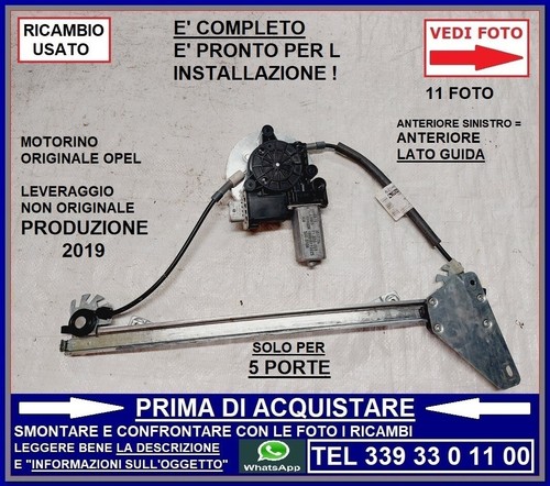 Alzavetro anteriore sinistro - anteriore, 5