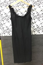 Abito Da Donna Originale United Colors Of Benetton Colore Nero Tg. S - Vestito