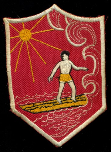 Longboard surf patch - surf,