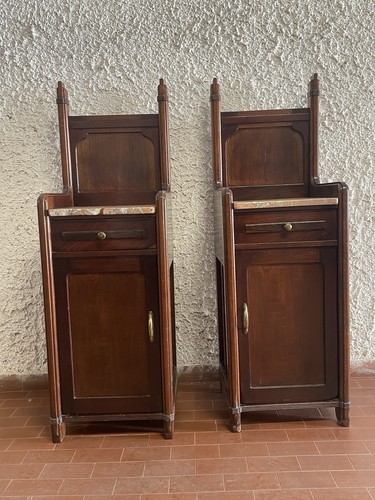 Coppia comodini noce - comodini, fine