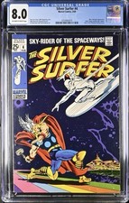 SILVER SURFER #4 CGC 8.0 1969