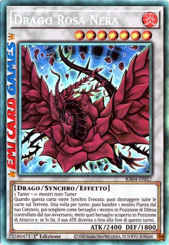 Drago rosa nera ra04 it057 - -,