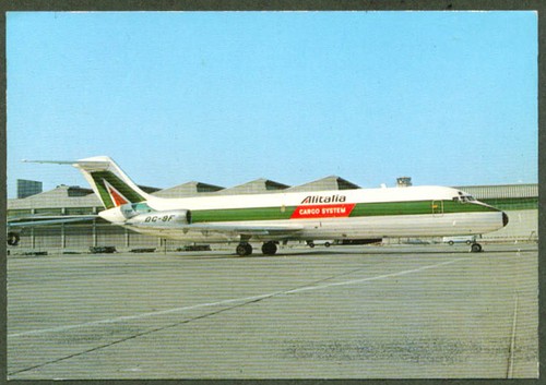 Cartolina alitalia cargo - cartolina,