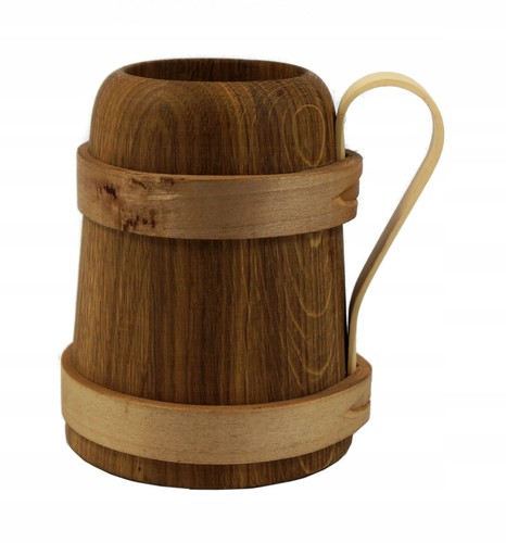 Boccale birra in legno - birra,