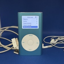 APPLE iPod MINI Blu Con Cuffie