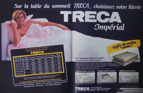Publicité 1985 matelas - 1985,