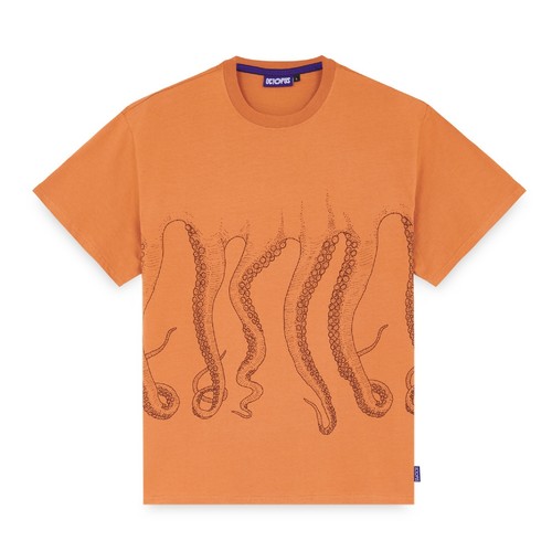 Octopus tshirt outline - octopus, tee