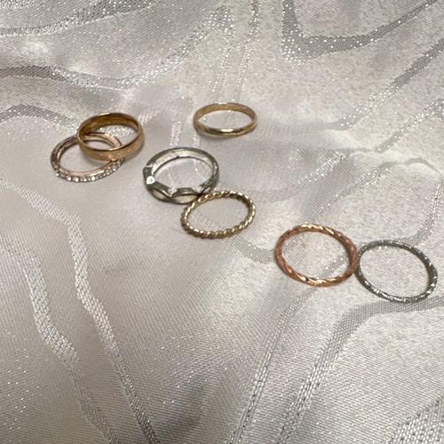Set anello fascia - , impilabile