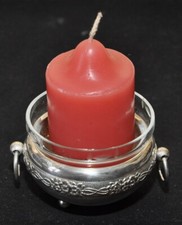 Porta candela lume argento - lume,