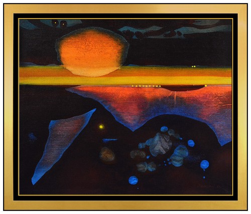 Quadro paesaggio marino