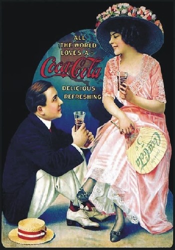 Targa vintage coca cola - targa, "coca