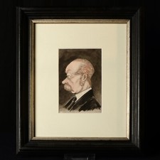 Caricatura Acquerello XIX