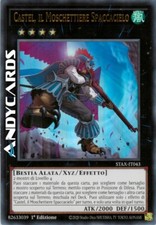 CASTEL, IL MOSCHETTIERE SPACCACIELO • Ultra R • STAX IT043 • 1Ed • Yugioh!