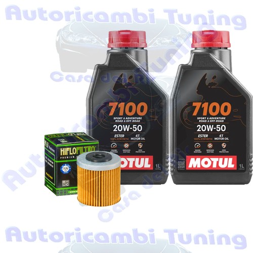 Kit tagliando olio motul 7100 - tagliando,