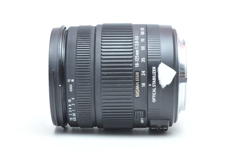 Sigma obiettivo 125 mm - sigma, 18-125
