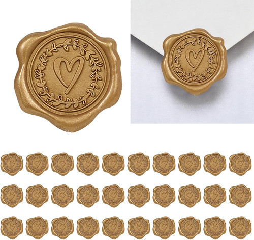 Pezzi adesivi ceralacca - 30,
