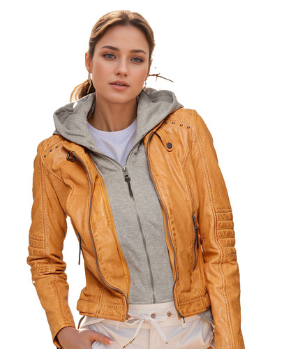 Alpenblitz giacca pelle con - in,