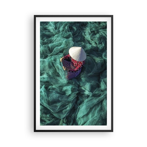 Poster 61x91cm rete pescatore - 61x91cm,