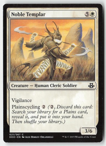 Mtg noble templar 21 - mtg,