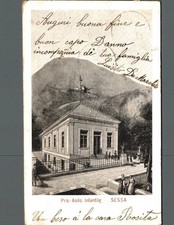 Svizzera sessa Pro Asilo Infantile F. piccolo  spedita