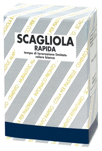 Scagliola rapida polvere - in,
