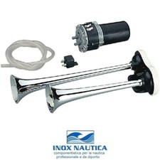 MARCO K2 24V - TROMBA ELETTROPNEUMATICA A SUONO ALTERNATO PER PULLMAN CAMION