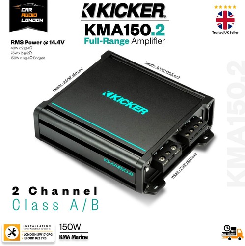 Kicker kma150 marine 150w - kma150.2,