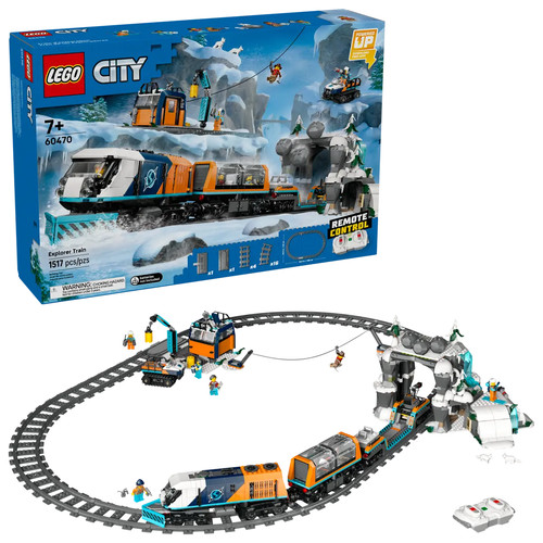 Lego city 60470 - lego, treno
