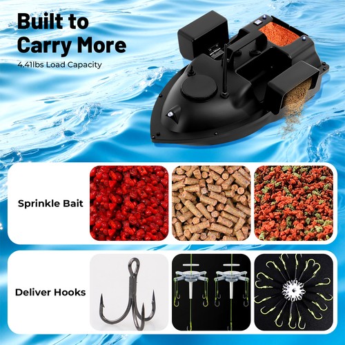 Fishing bait boat barca - boat, gps