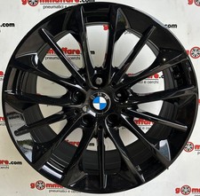 4 cerchi lega bmw serie 1 serie 2 r17 nero lucido lt005465