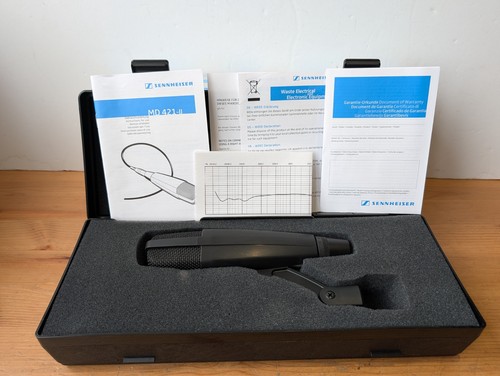 Sennheiser 421 microfono - sennheiser, 421-ii